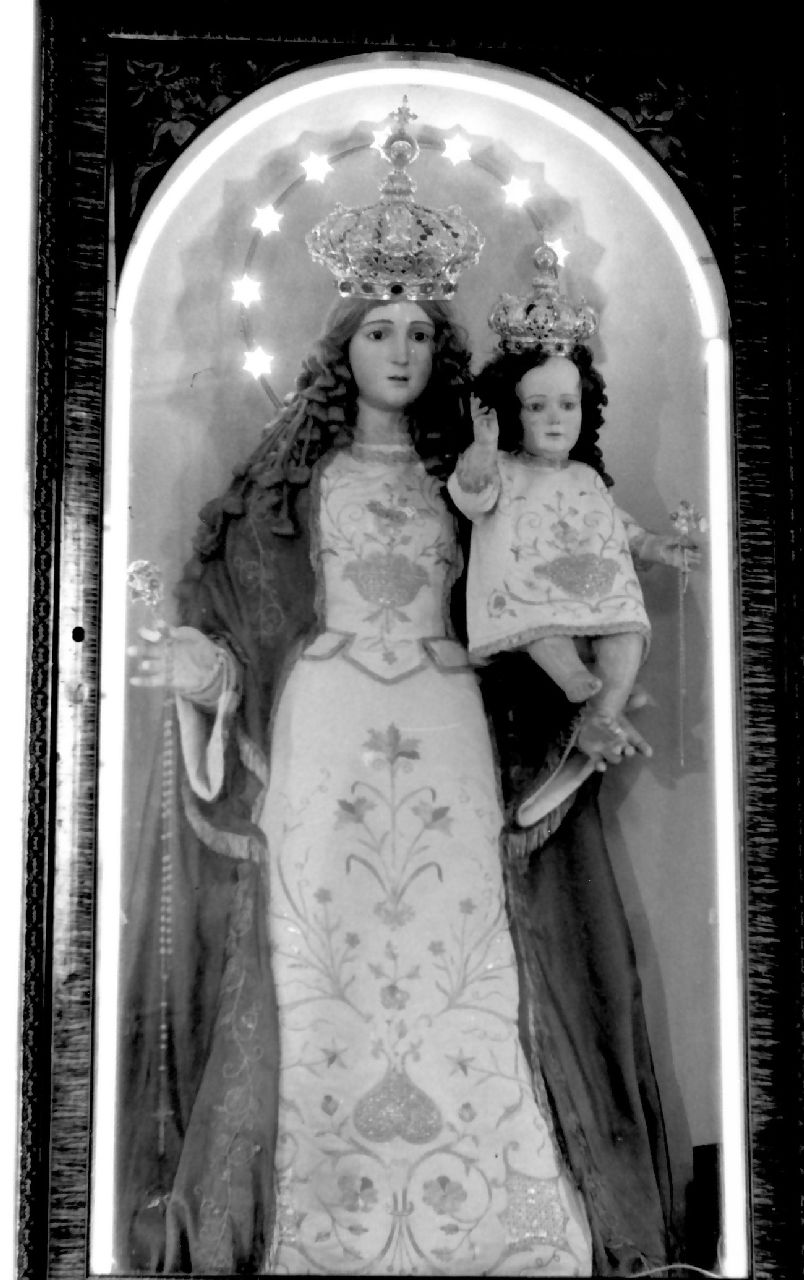 Madonna del Rosario (manichino) - bottega calabrese (sec. XIX)