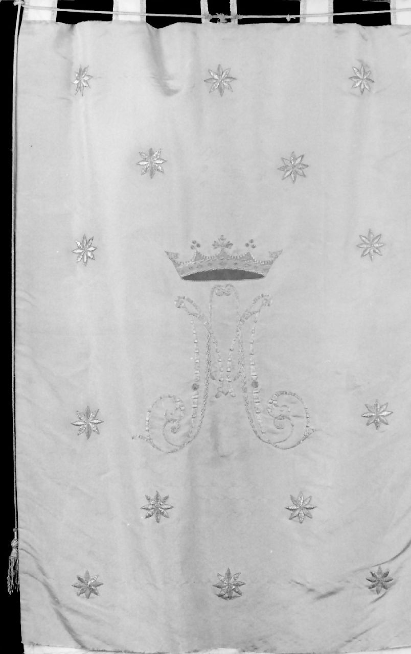 Madonna del Rosario (stendardo processionale) - manifattura calabrese (sec. XX)