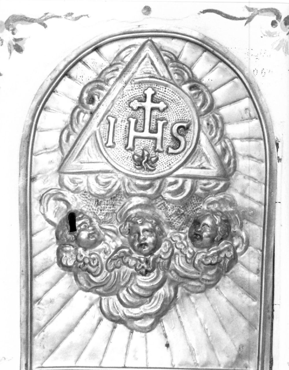 sportello di tabernacolo, opera isolata - bottega calabrese (prima metà sec. XX)