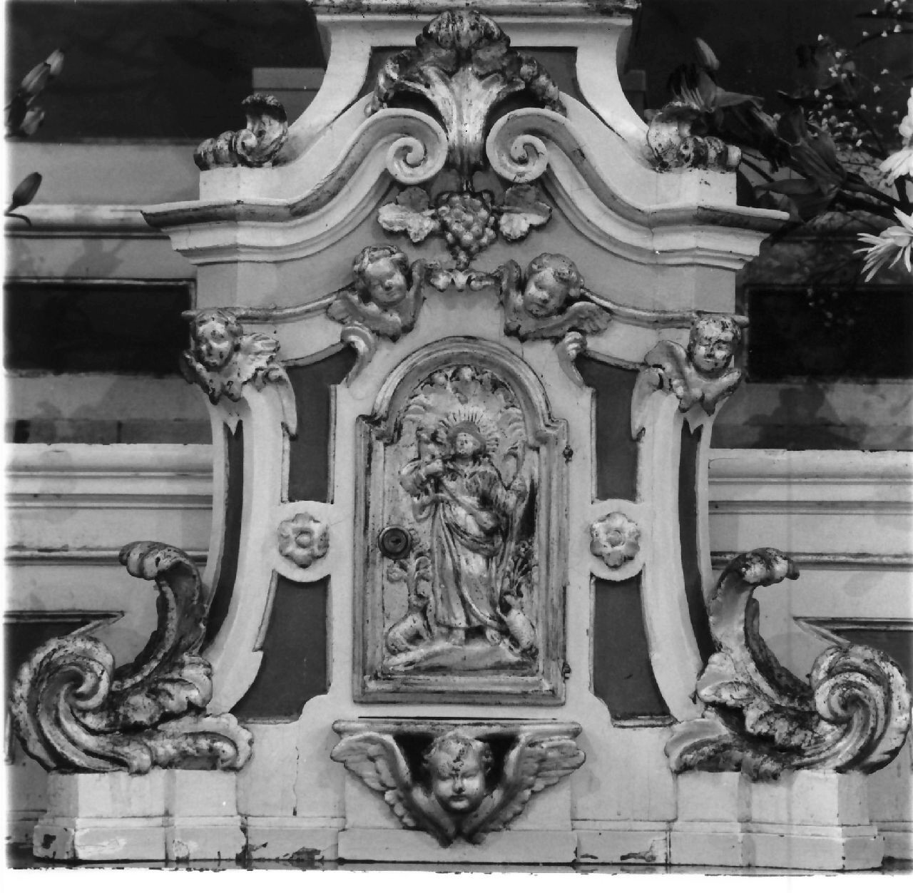 tabernacolo - bottega calabrese (sec. XVIII)