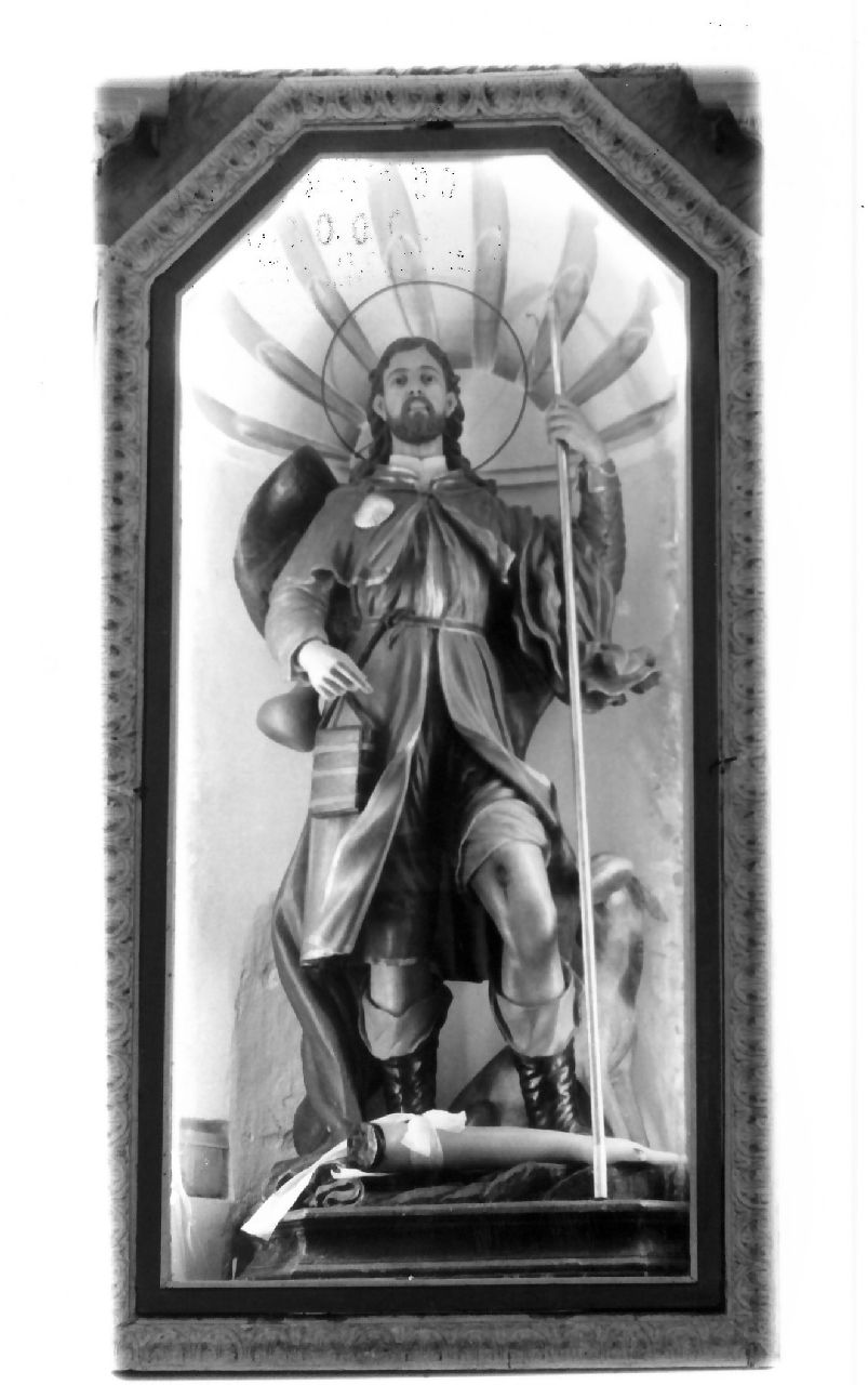 San Rocco (statua) di Sestito Giuseppe (sec. XVIII)