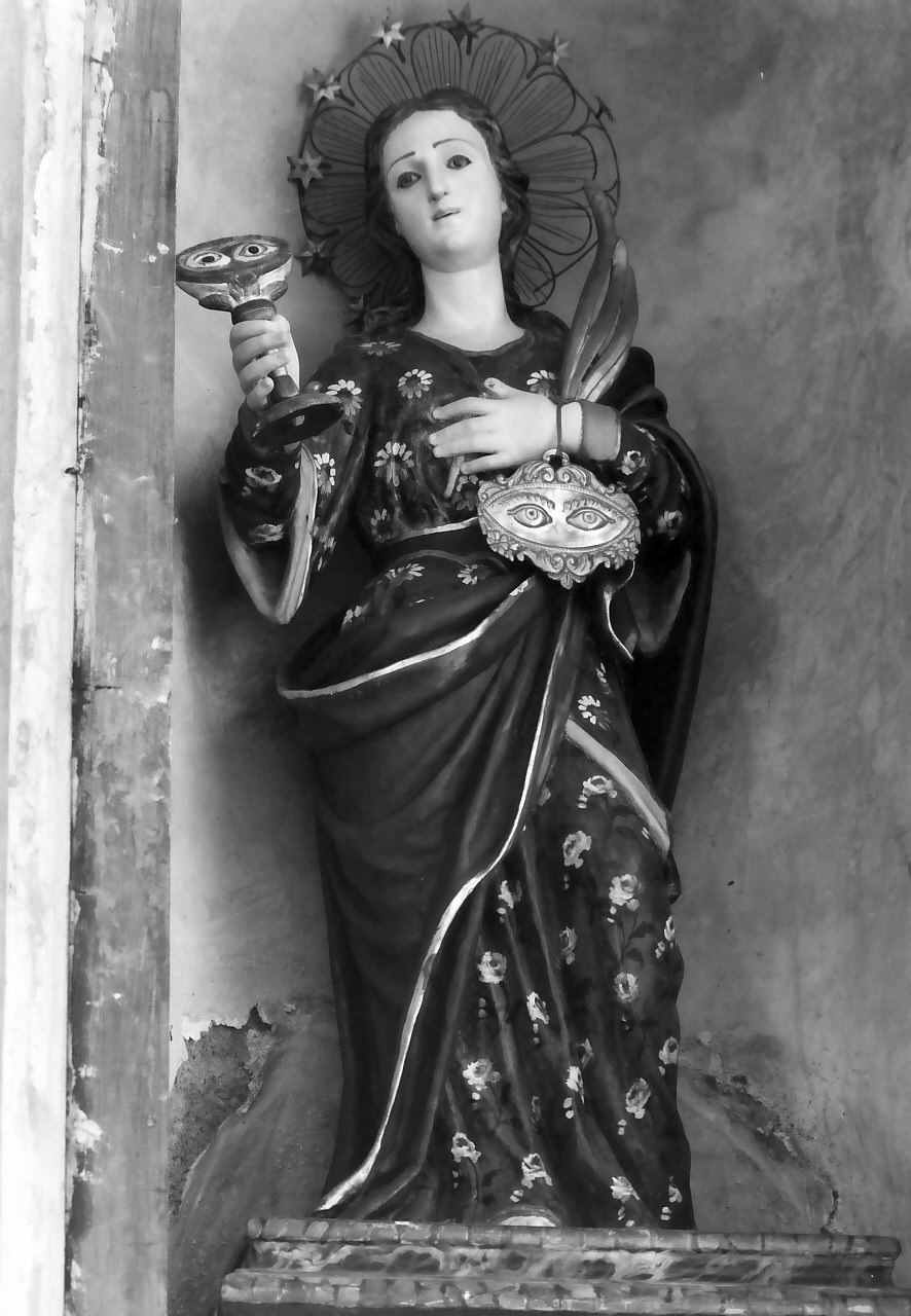 Santa Lucia (statua, opera isolata) - bottega calabrese (sec. XVIII)