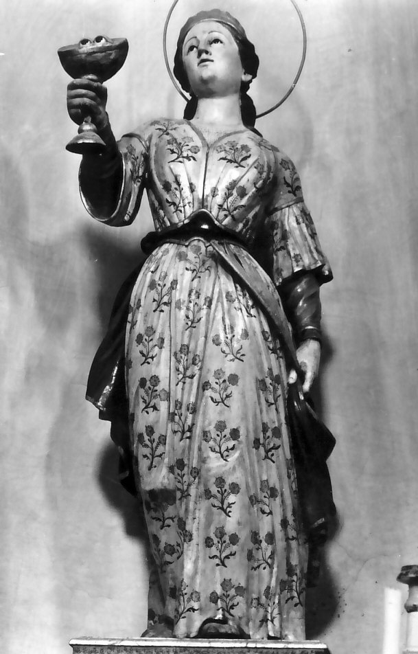 Santa Lucia (statua, opera isolata) - bottega calabrese (sec. XIX)