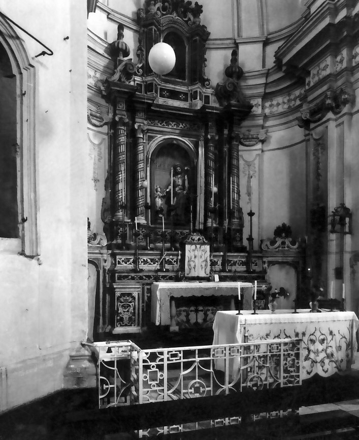 altare, opera isolata - bottega calabrese (sec. XVII)