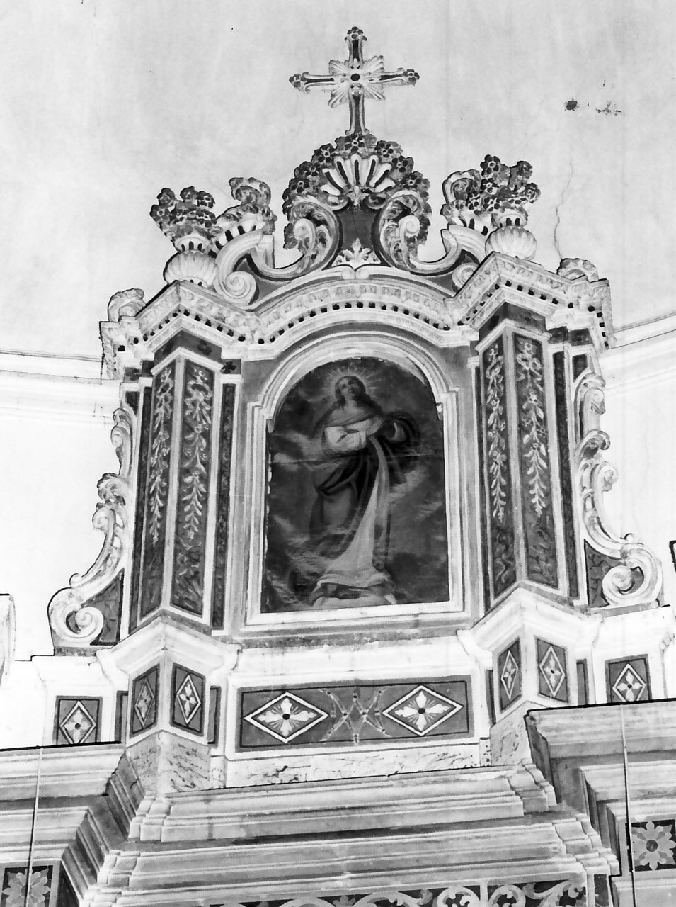 Immacolata Concezione (dipinto, opera isolata) - ambito calabrese (sec. XIX)