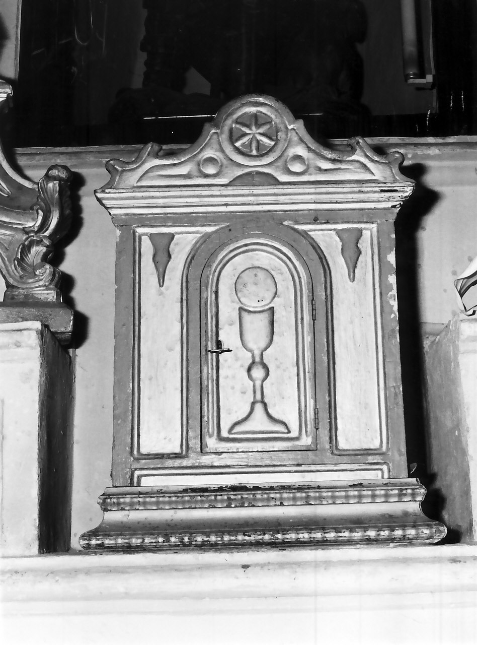 tabernacolo, opera isolata - bottega calabrese (sec. XIX)