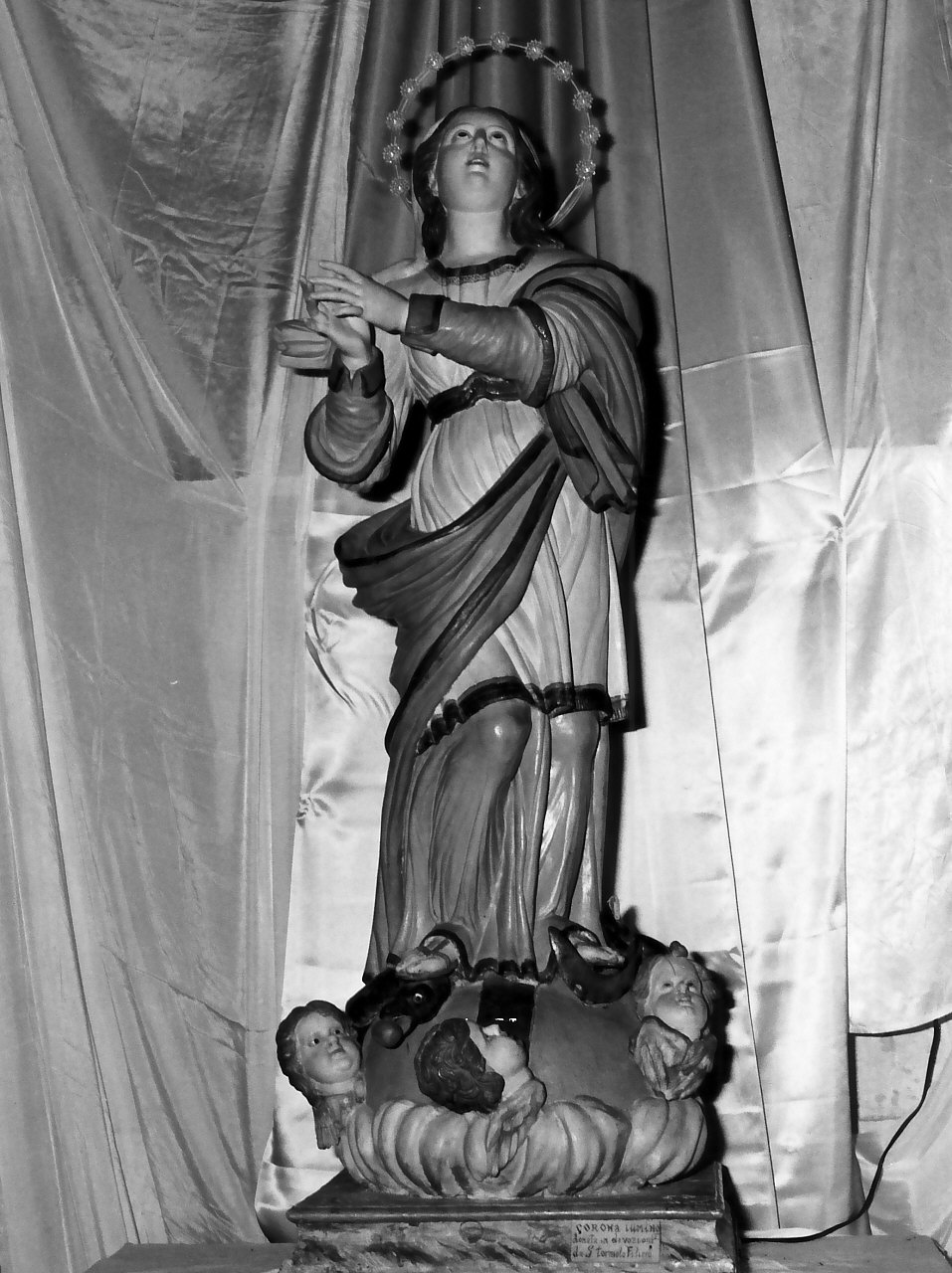 Immacolata Concezione (statua, opera isolata) - bottega Italia meridionale (sec. XVIII)