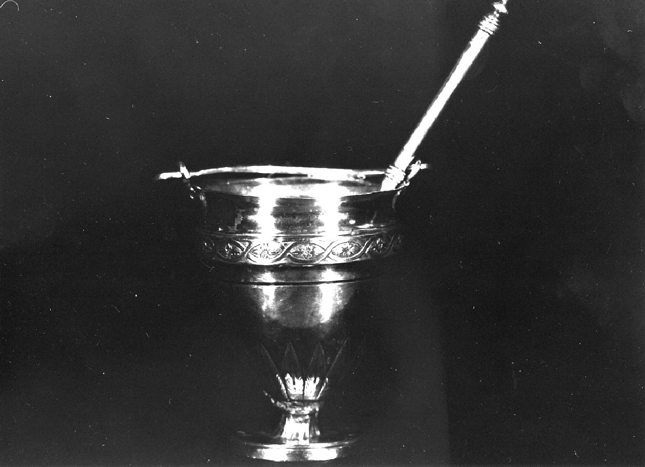 servizio per aspersione, opera isolata - bottega Italia meridionale (sec. XVIII)