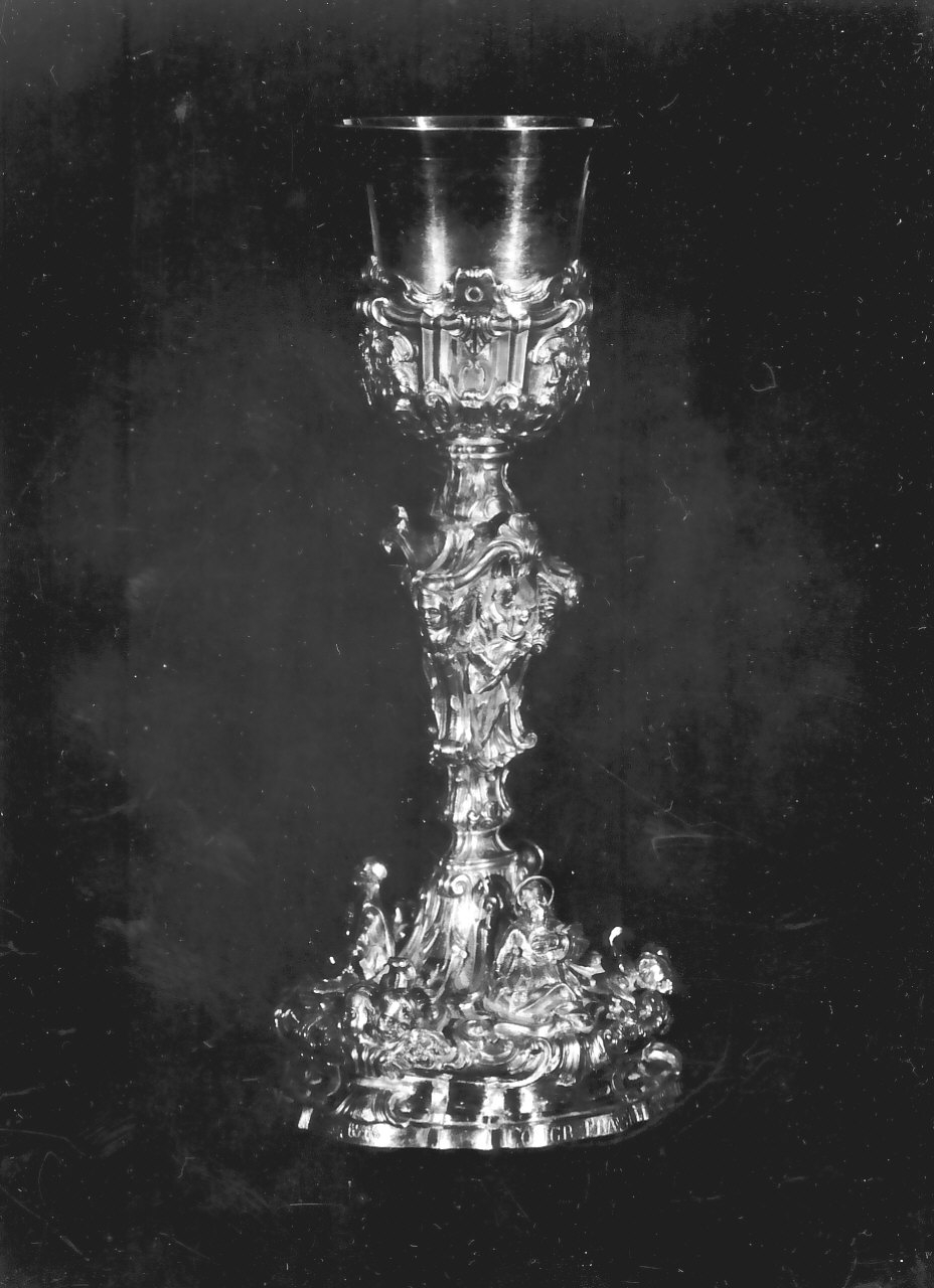 calice, opera isolata - bottega Italia meridionale (sec. XVIII)