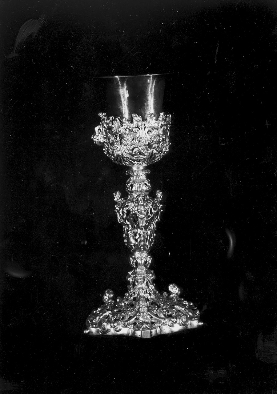 calice, opera isolata - bottega Italia meridionale (sec. XIX)