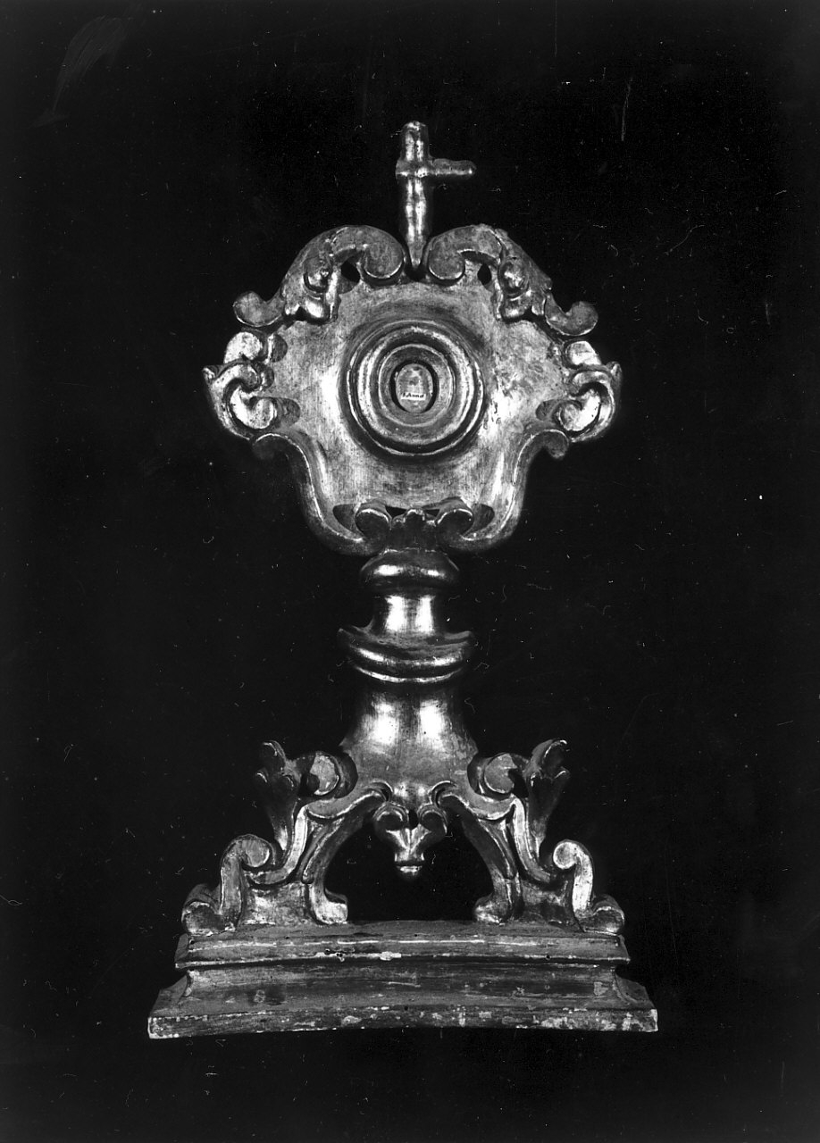reliquiario, opera isolata - bottega Italia meridionale (seconda metà sec. XVIII)