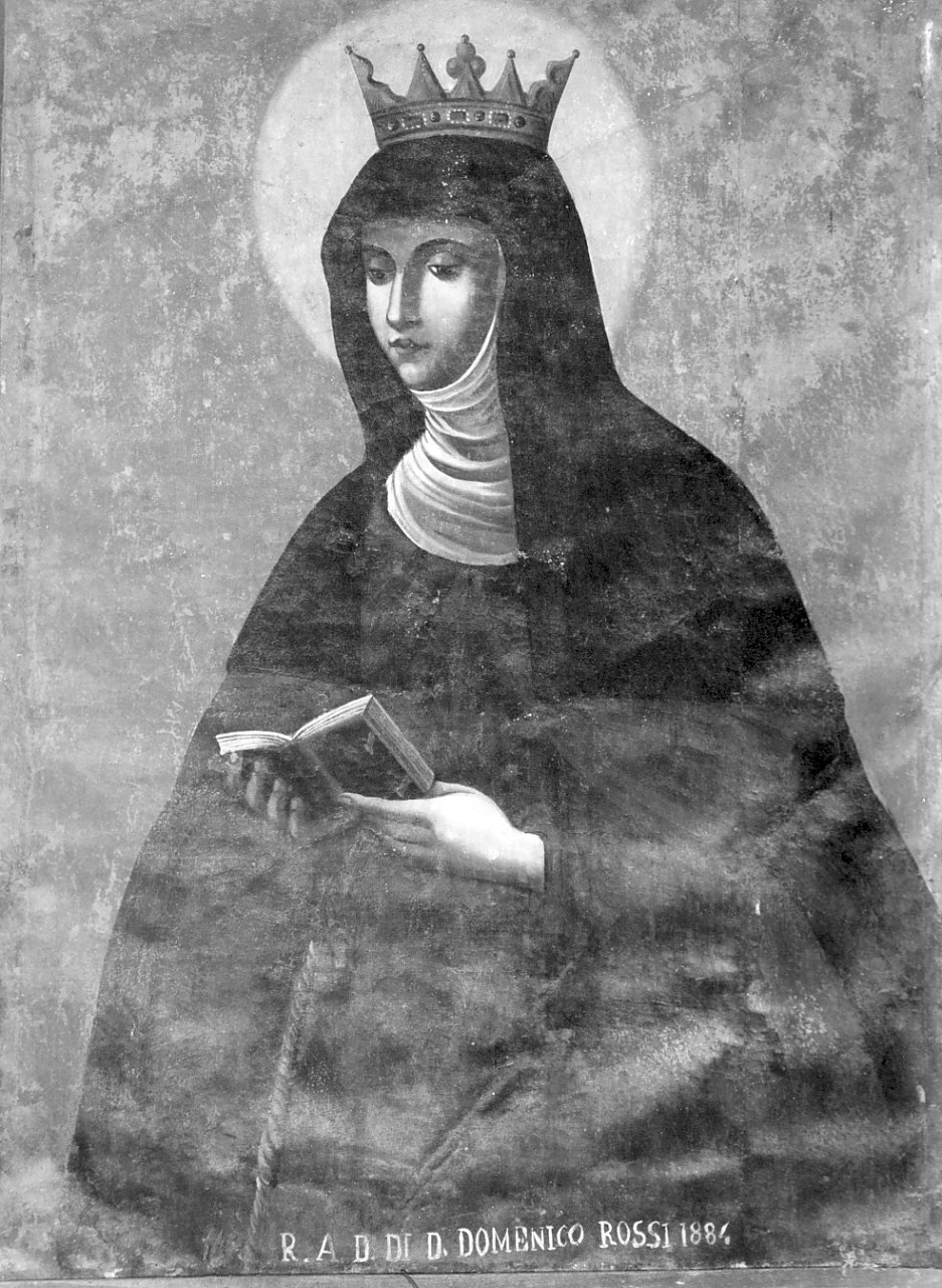 Santa Elisabetta d'Ungheria (dipinto, opera isolata) - ambito Italia meridionale (sec. XIX)