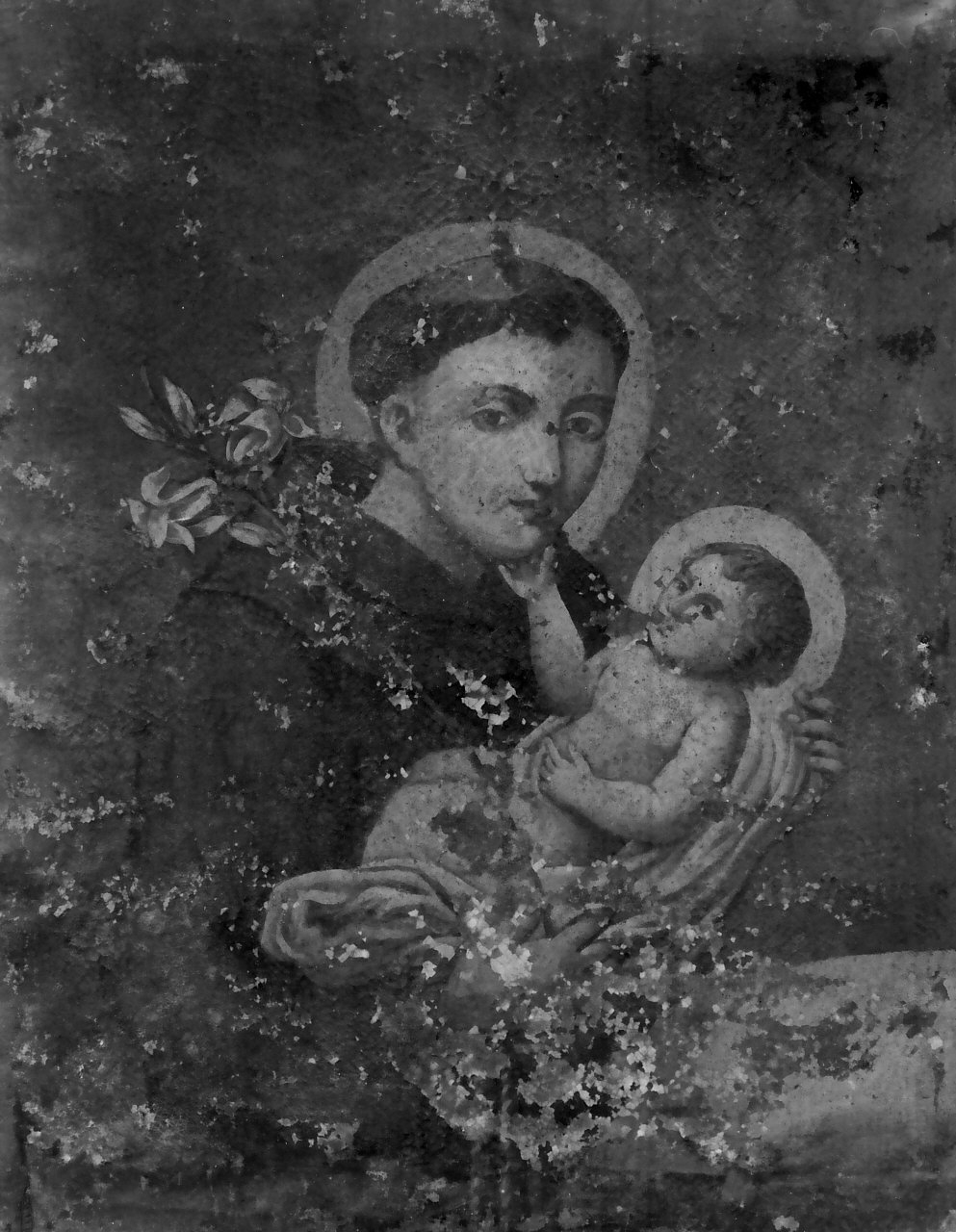 Sant'Antonio da Padova (dipinto, opera isolata) - ambito Italia meridionale (sec. XVIII)