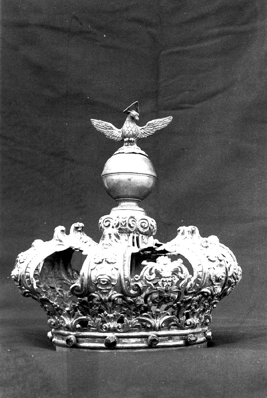 corona, opera isolata - bottega Italia meridionale (metà sec. XIX)