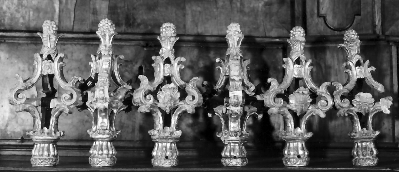 baldacchino processionale, frammento - bottega Italia meridionale (sec. XVIII)