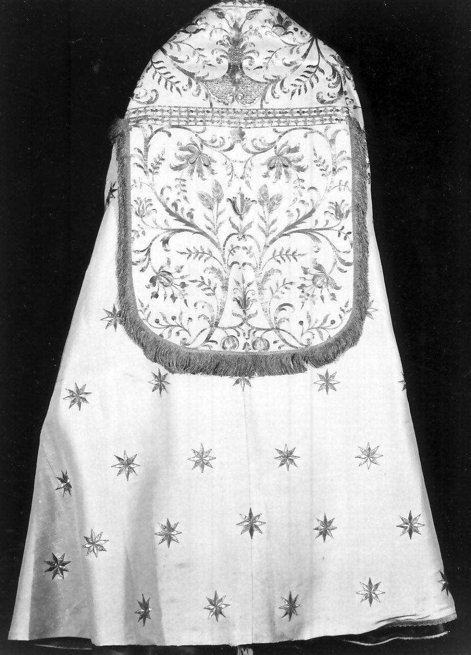 piviale, elemento d'insieme - manifattura Italia meridionale (sec. XVIII)