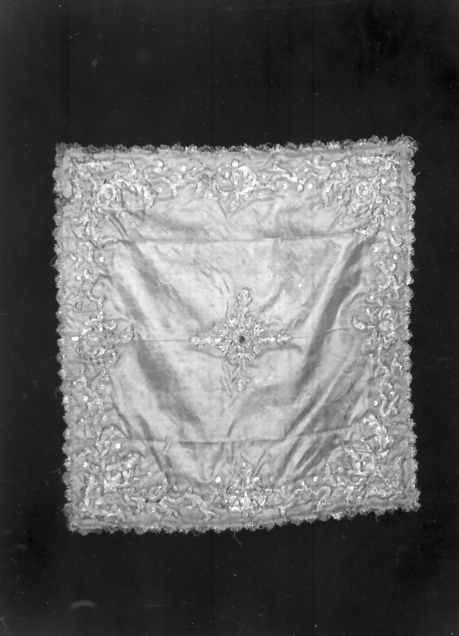 velo di calice, elemento d'insieme - manifattura napoletana (sec. XVIII)