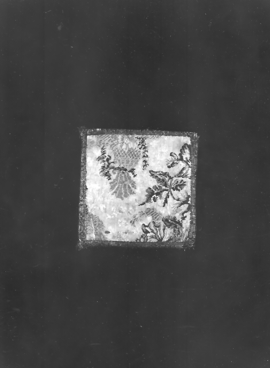 borsa del corporale, elemento d'insieme - manifattura napoletana (sec. XVIII)