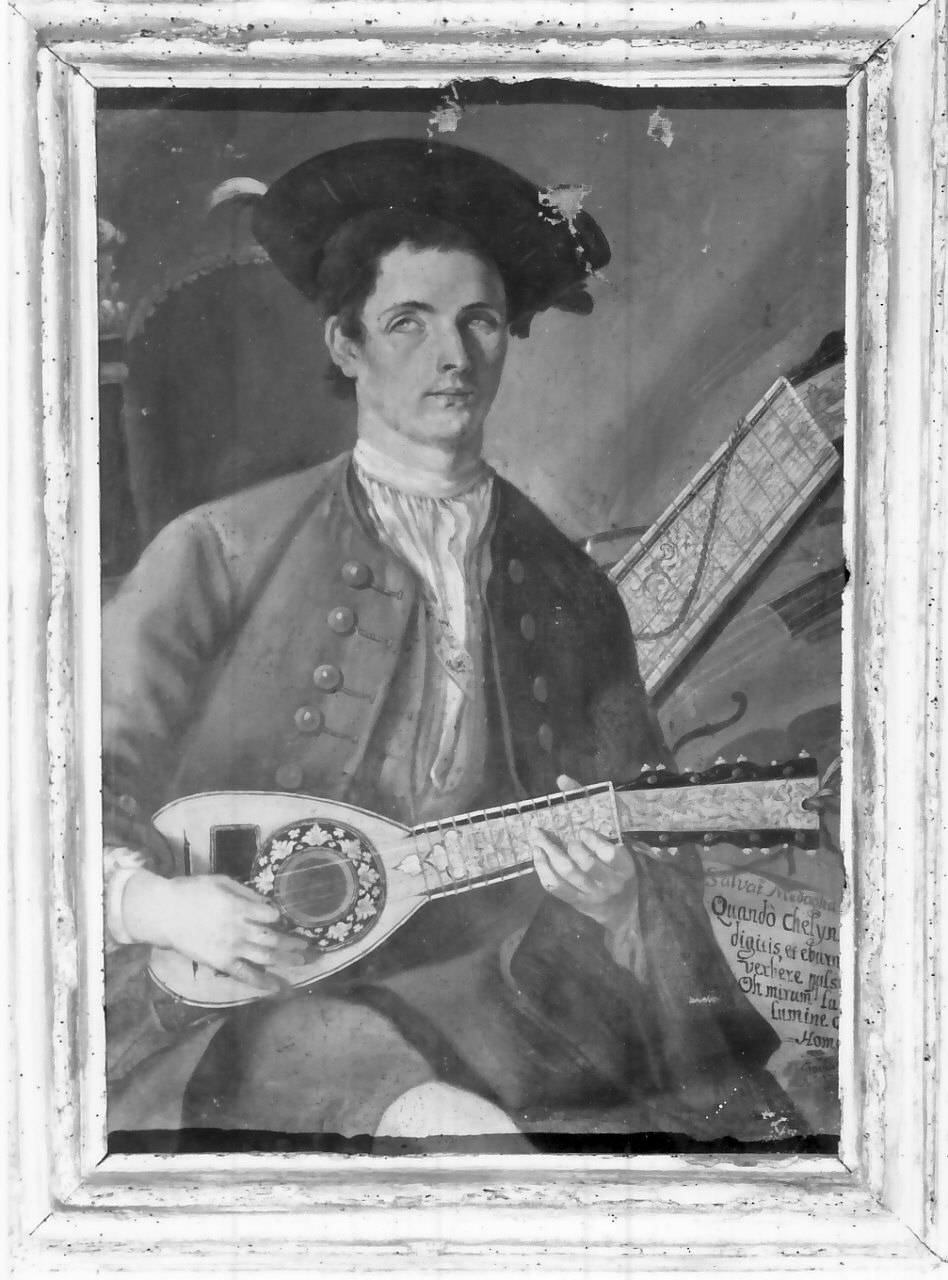 Salvatore Medaglia, ritratto d'uomo (dipinto, opera isolata) di Giordano Francesco (sec. XVIII)