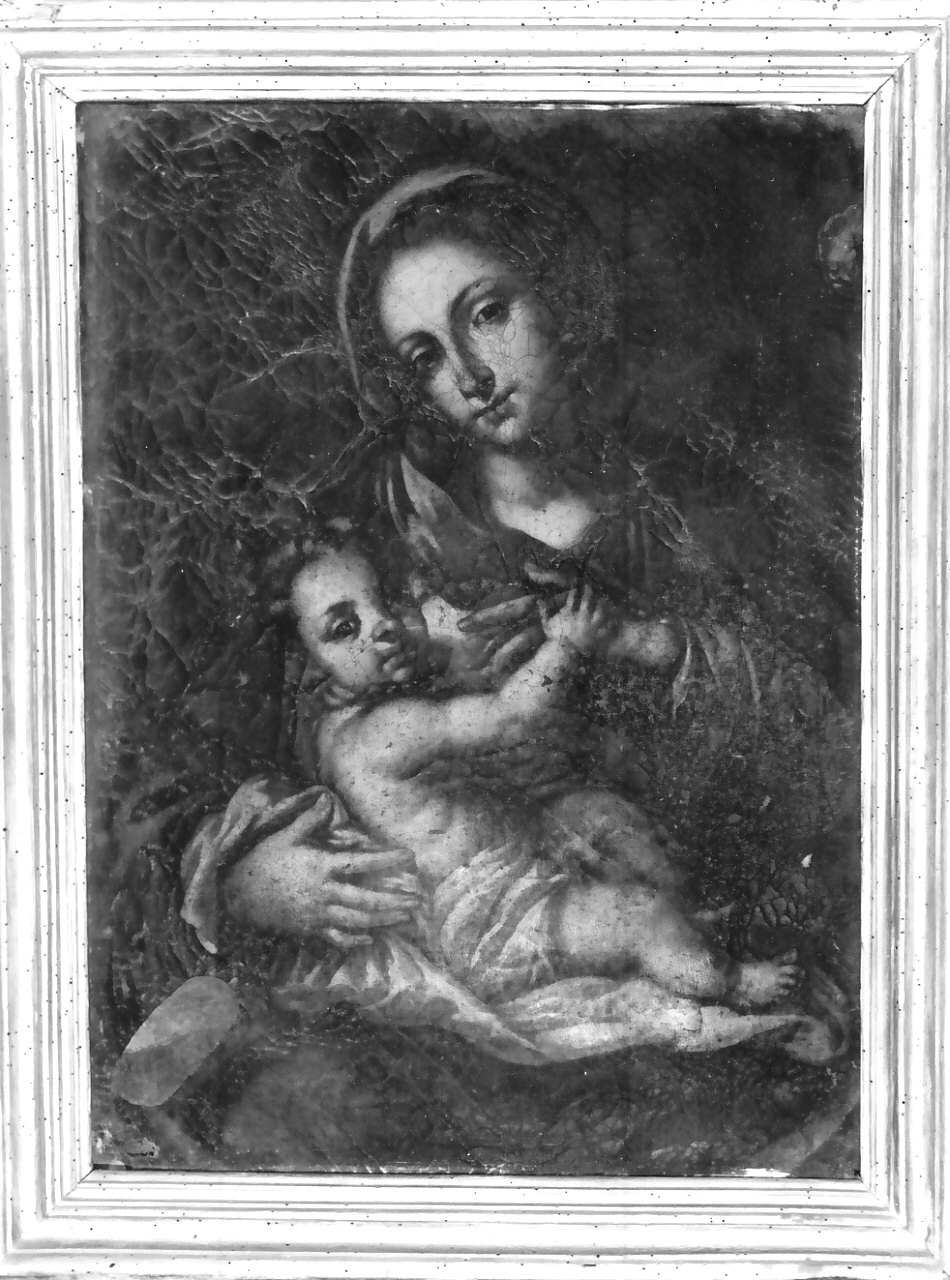 Madonna con Bambino (dipinto, opera isolata) - ambito Italia meridionale (sec. XVIII)