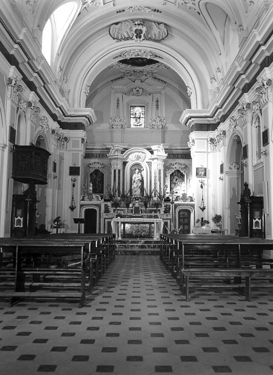 altare maggiore, coppia di Costa Domenico (sec. XVIII)