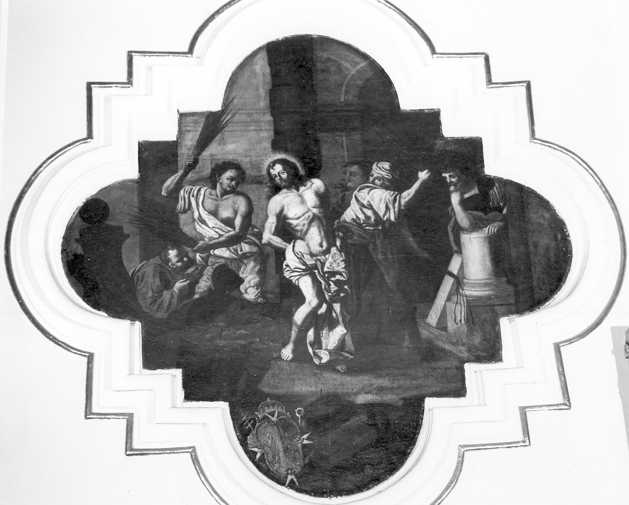 flagellazione di Cristo (dipinto, elemento d'insieme) di Giordano Francesco (sec. XVIII)