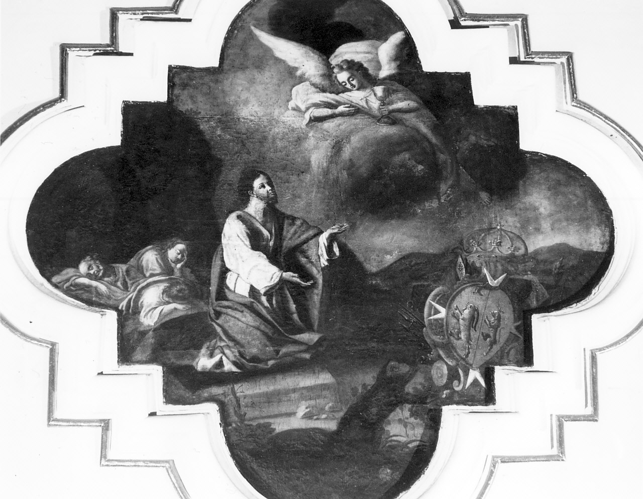 resurrezione di Cristo (dipinto, elemento d'insieme) di Giordano Francesco (sec. XVIII)