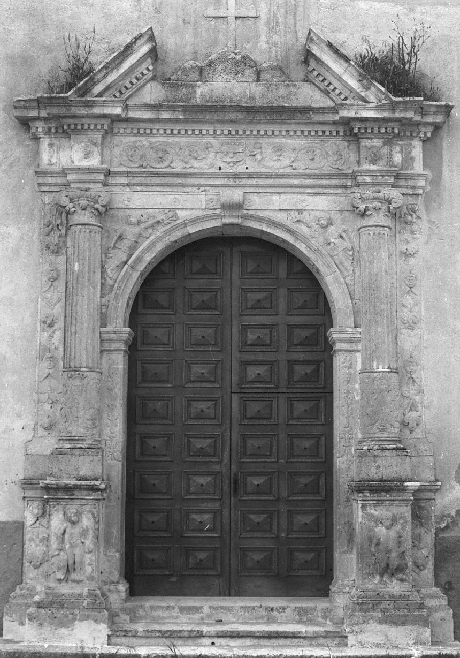portale, opera isolata - bottega calabrese (sec. XVII)