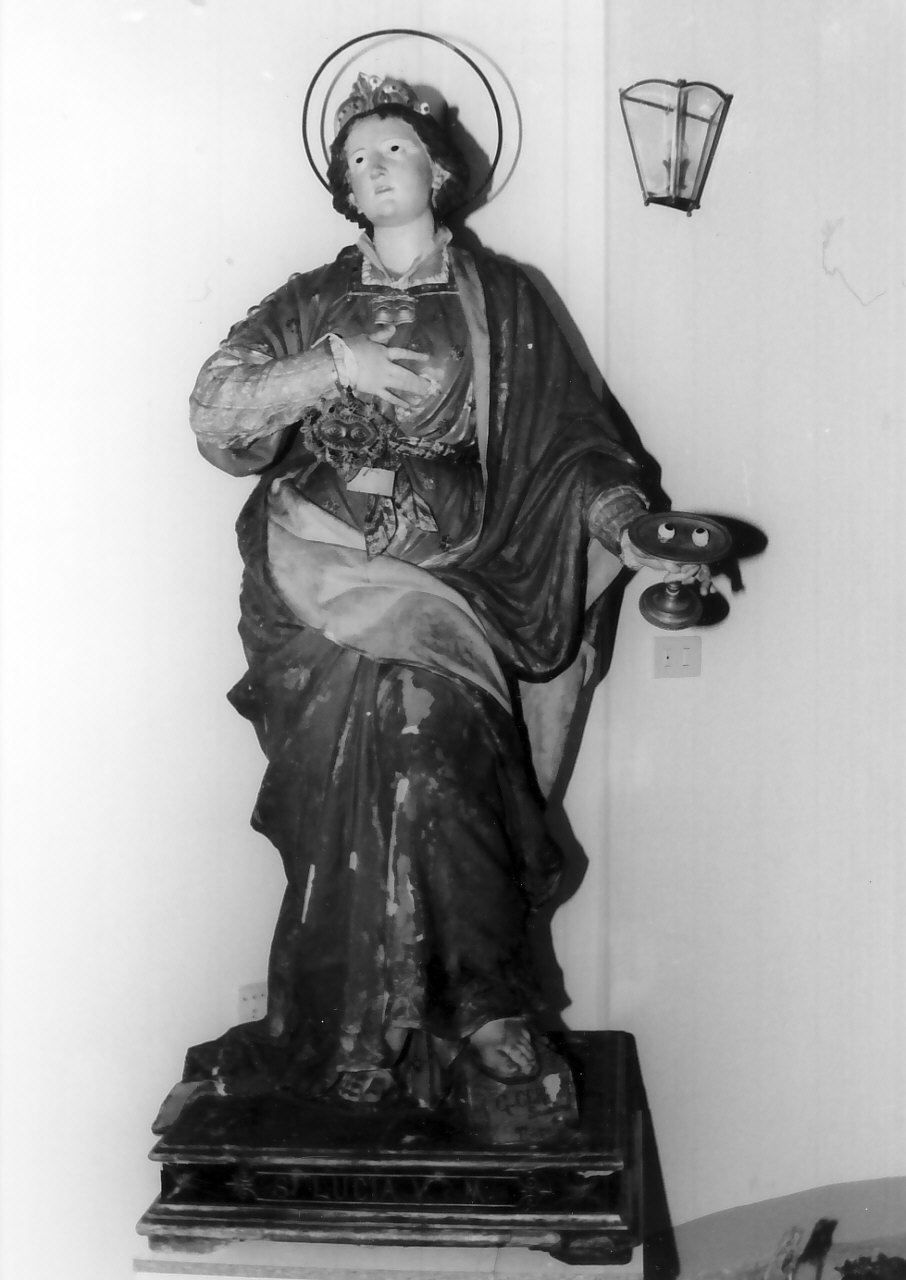 Santa Lucia (statua, opera isolata) di Cerrone G (inizio sec. XX)
