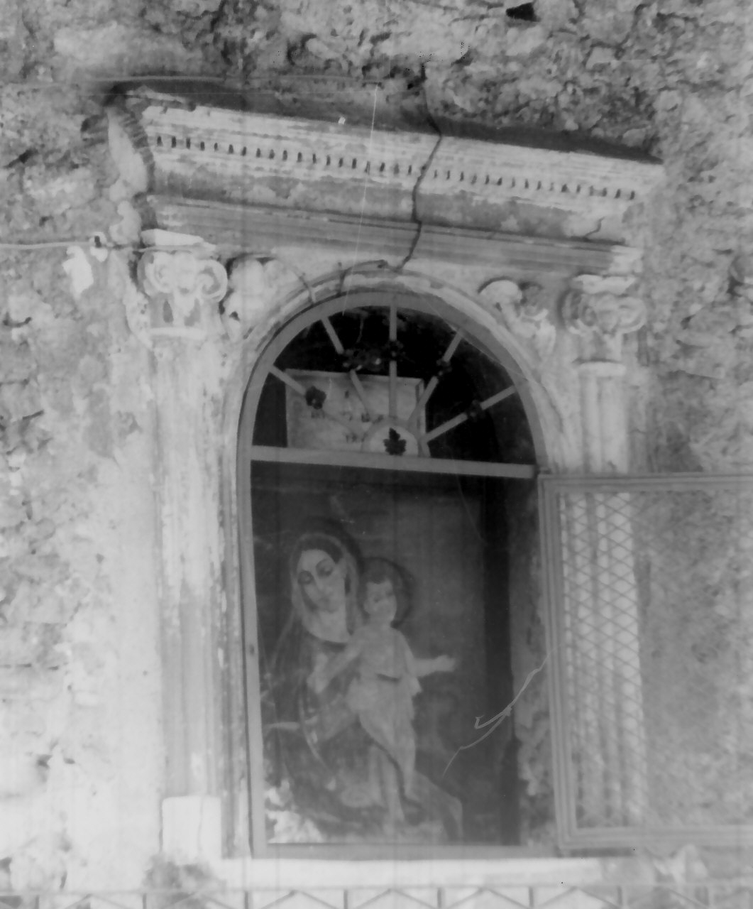 Madonna con Bambino (dipinto, opera isolata) di Giordano, Severini (inizio sec. XX)