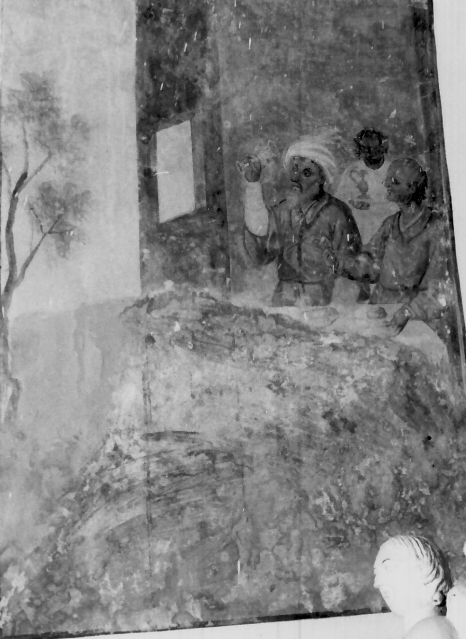 scena sacra (dipinto, opera isolata) - ambito calabrese (sec. XVIII)