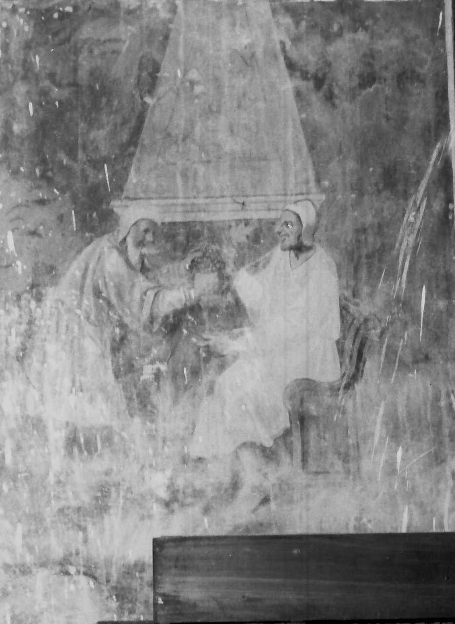 scena familiare (dipinto, opera isolata) - ambito calabrese (sec. XVIII)