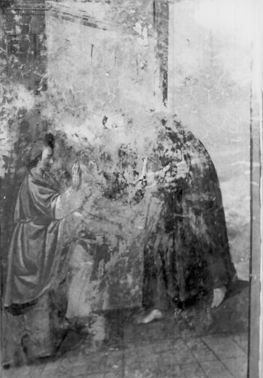 scena sacra (dipinto, opera isolata) - ambito calabrese (sec. XVIII)