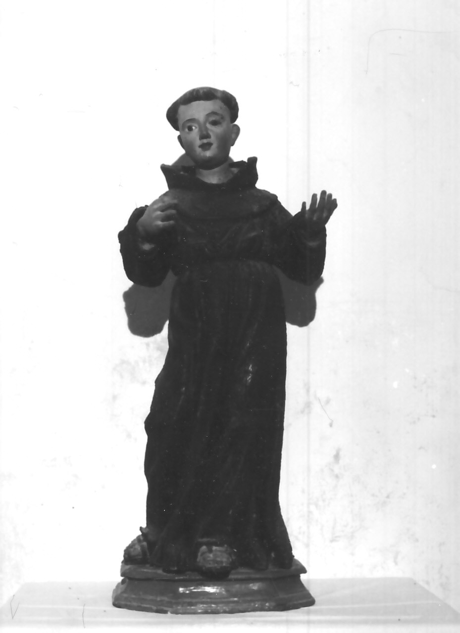 Sant'Antonio (statua, opera isolata) - bottega Italia meridionale (sec. XVIII)