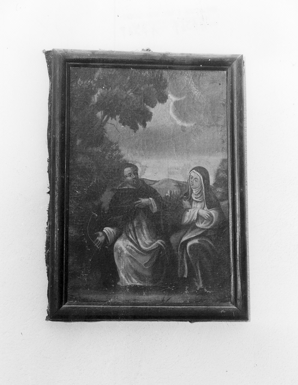 Santi domenicani (dipinto, opera isolata) - ambito Italia meridionale (inizio sec. XIX)