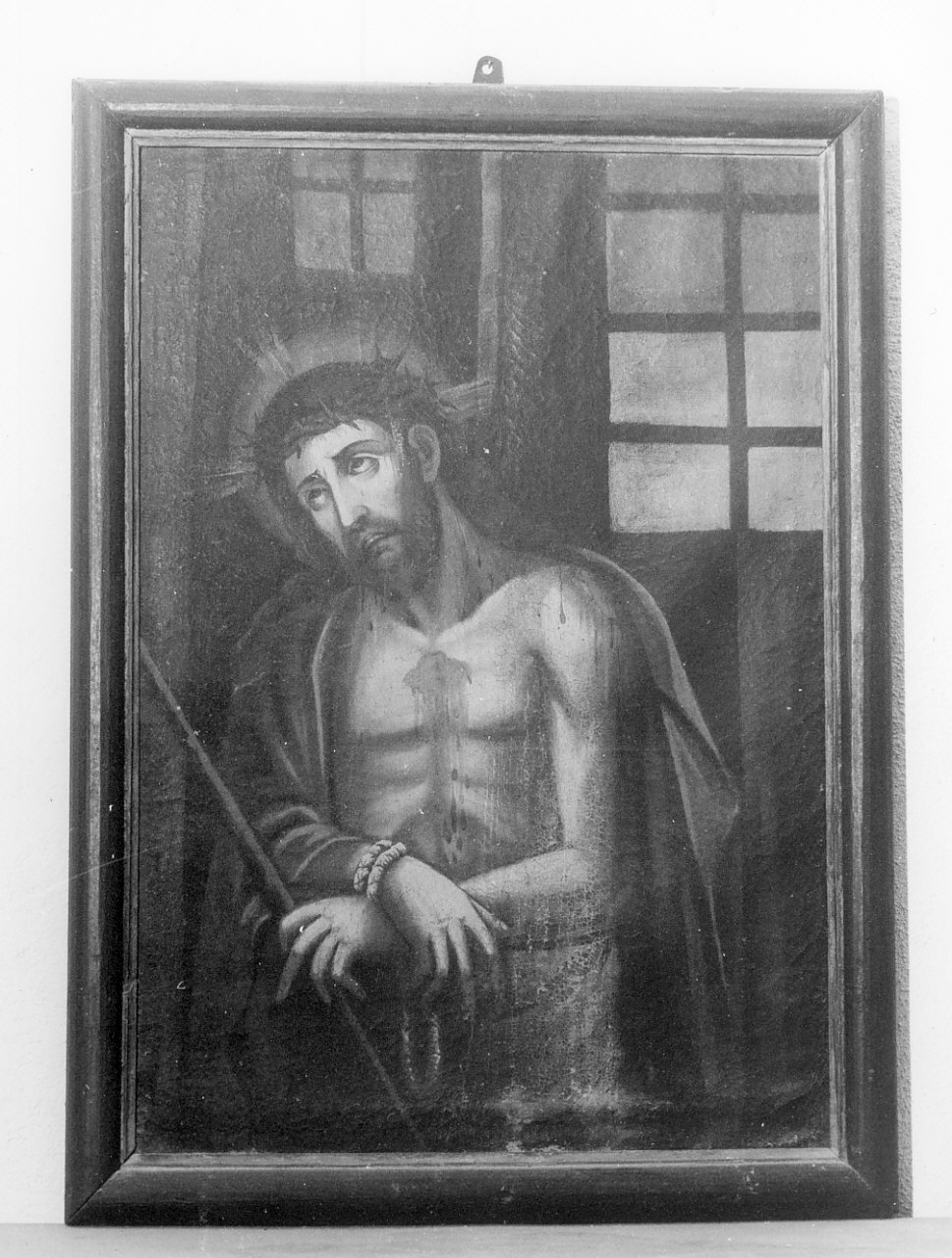 Ecce Homo (dipinto, opera isolata) - ambito calabrese (sec. XIX)