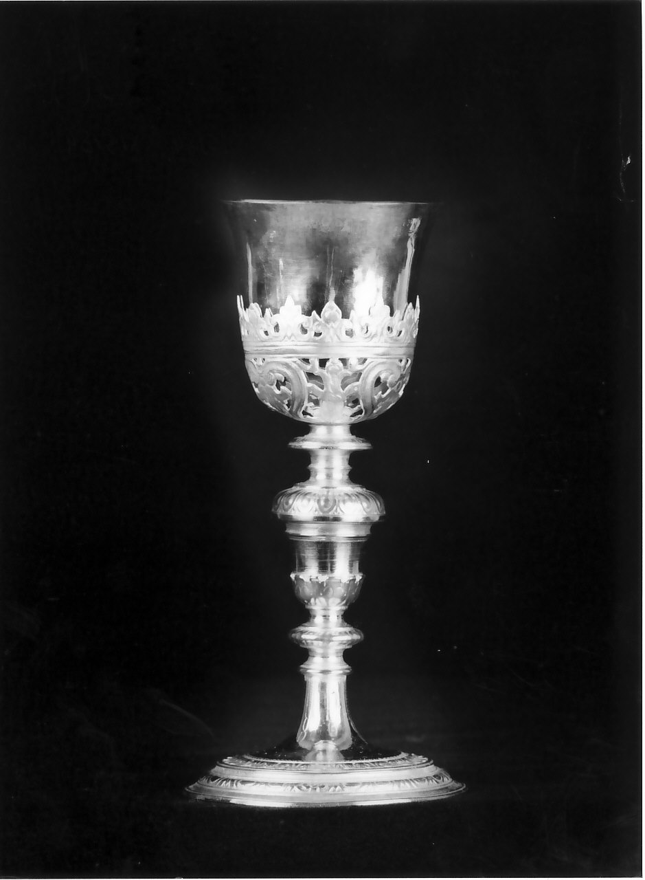 calice - bottega Italia meridionale (prima metà sec. XIX)