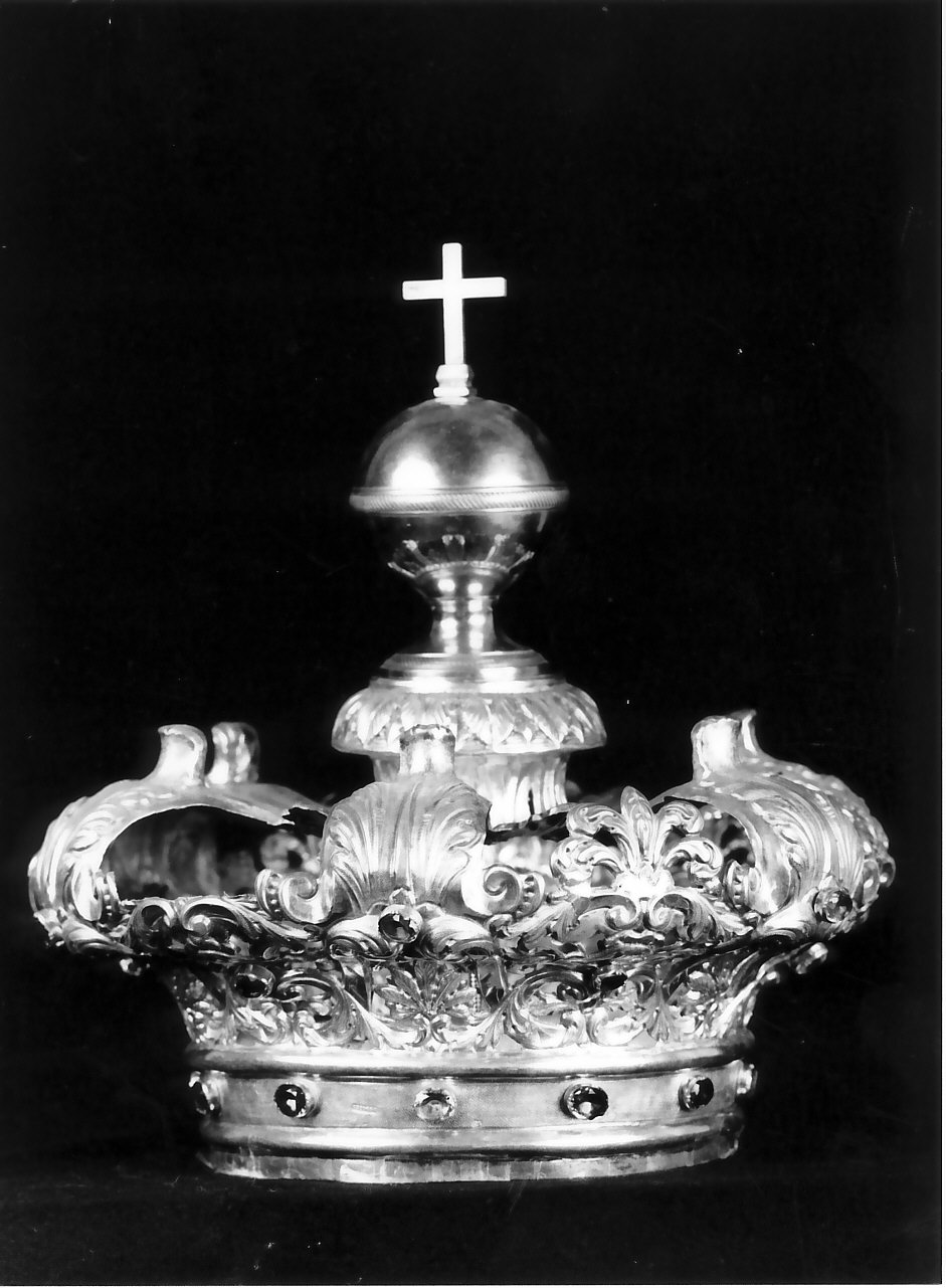 corona da statua, elemento d'insieme di Rossi Francesco Saverio (secondo quarto sec. XIX)