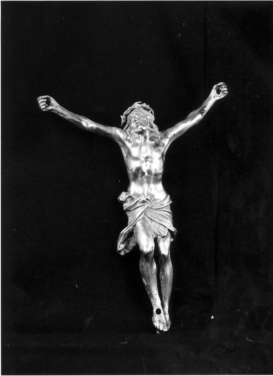 Cristo crocifisso (scultura, frammento) - bottega Italia meridionale (seconda metà sec. XIX)