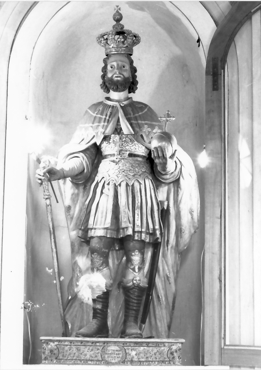 Sant'Enrico (statua) di Drosi Pietro (sec. XIX)