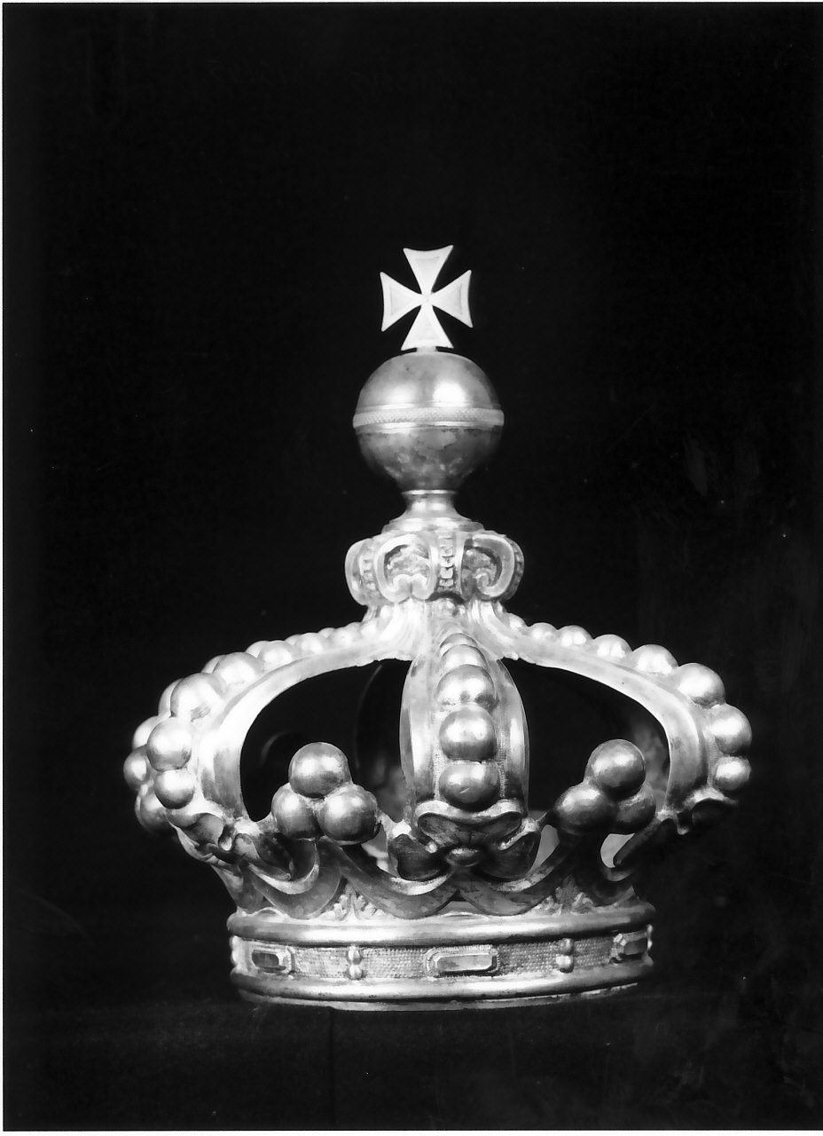 corona da statua - bottega Italia meridionale (fine sec. XIX)
