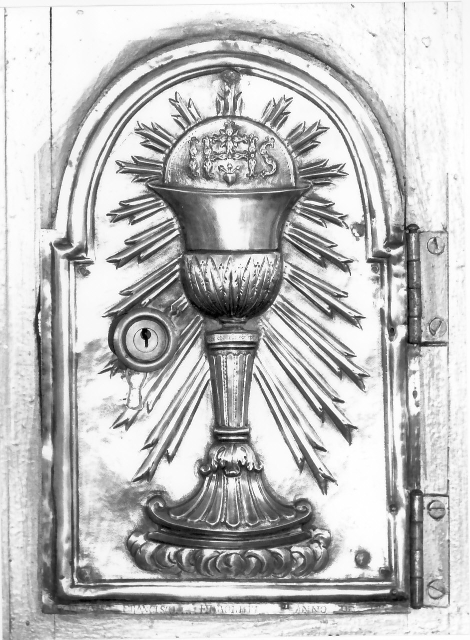 sportello di tabernacolo - bottega Italia meridionale (prima metà sec. XIX)