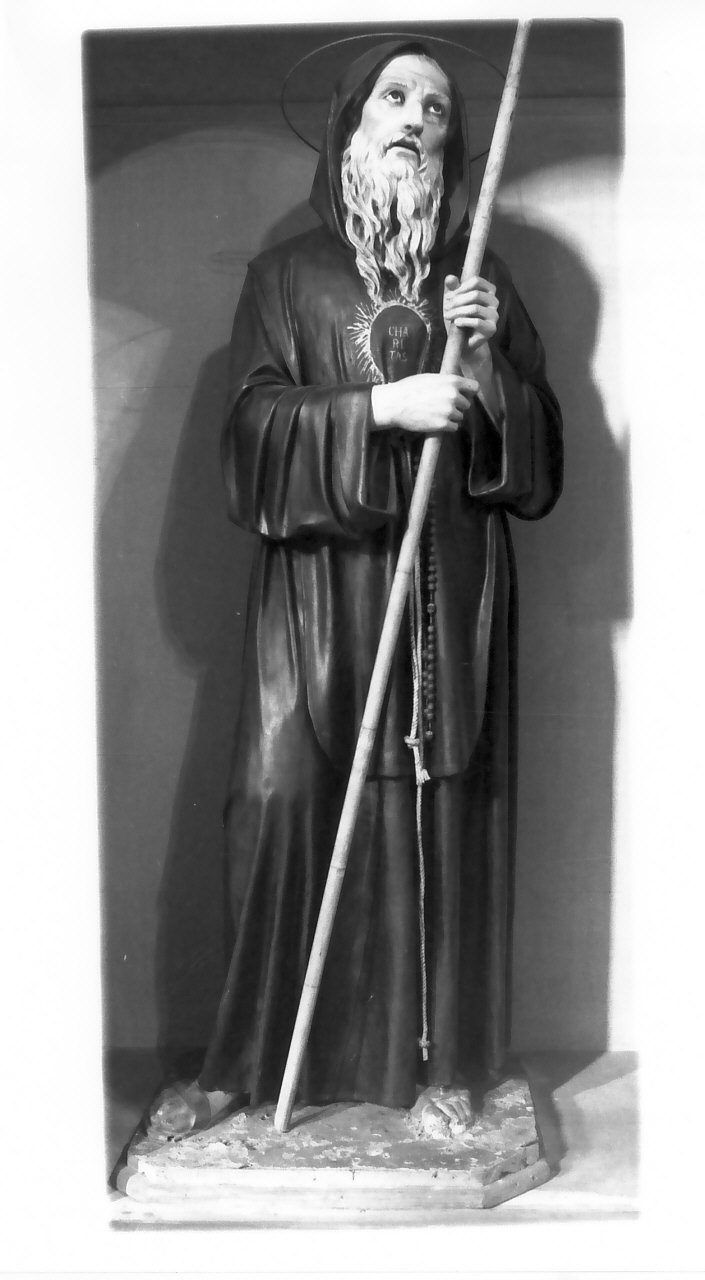 San Francesco di Paola (statua) - bottega Italia meridionale (fine/inizio secc. XVIII/ XIX)