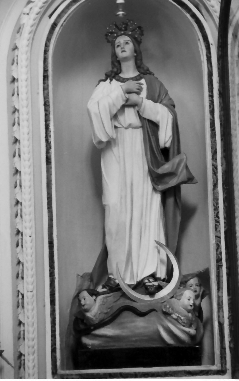 Madonna Immacolata (statua, opera isolata) - bottega calabrese (sec. XIX)