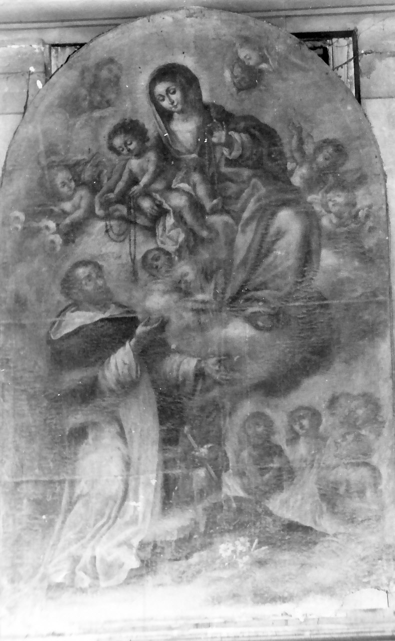 Madonna del Rosario (dipinto) - ambito napoletano (sec. XVIII)