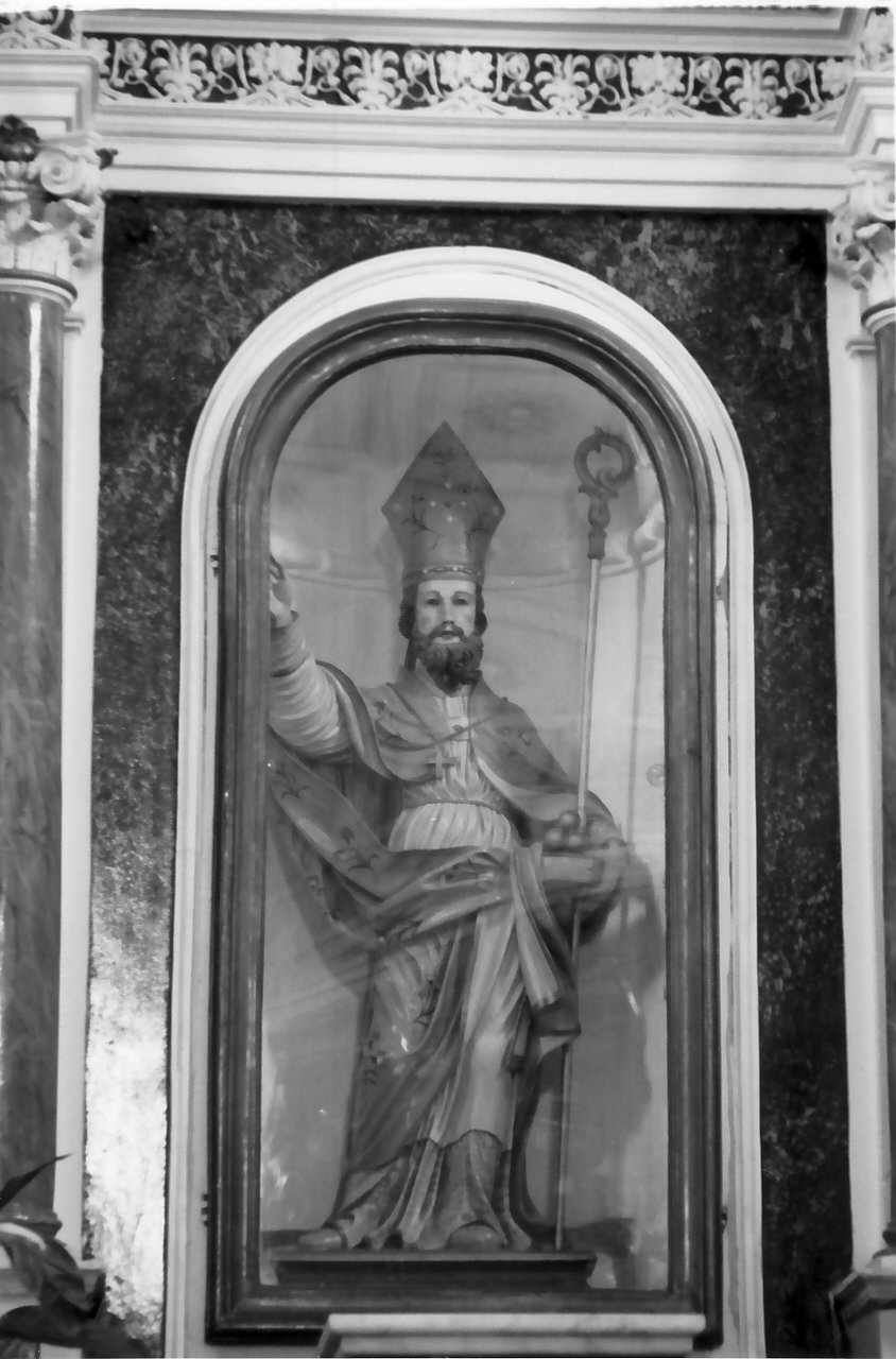 San Nicola di Bari (statua, opera isolata) - bottega calabrese (sec. XIX)