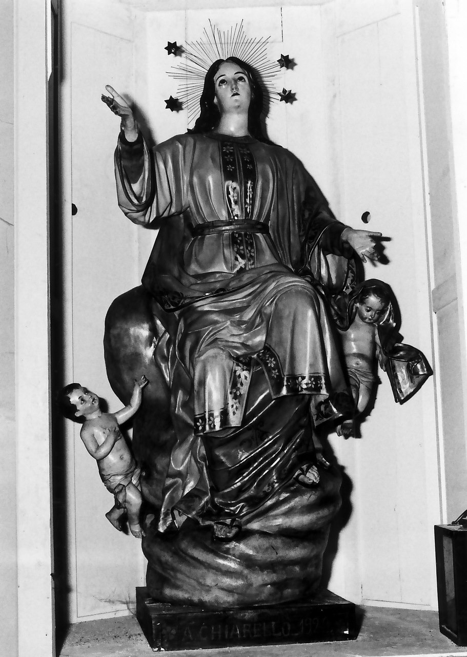 Madonna Assunta (statua, opera isolata) di Chiarello A (sec. XX)