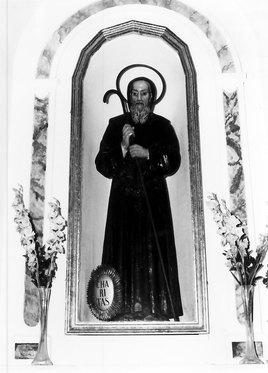 San Francesco di Paola (statua, opera isolata) - bottega calabrese (sec. XX)