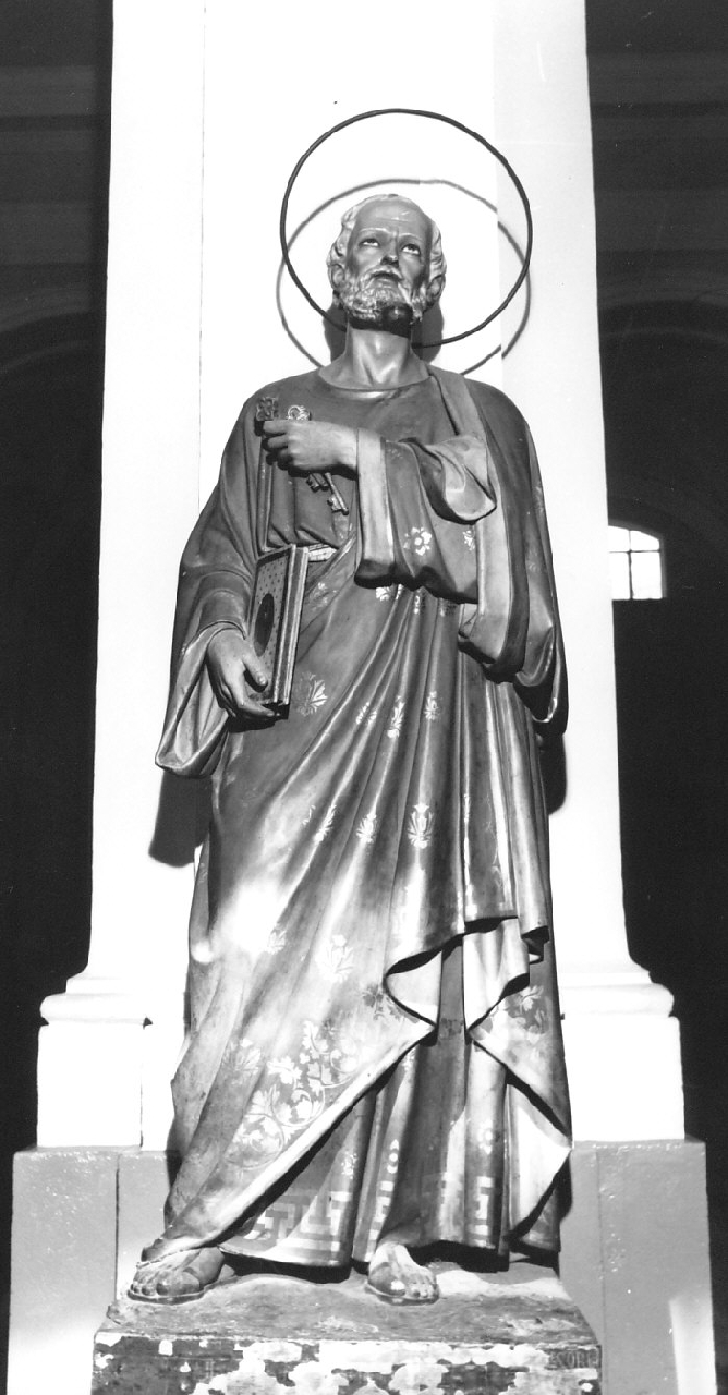 San Pietro (scultura, opera isolata) - bottega Italia meridionale (prima metà sec. XX)