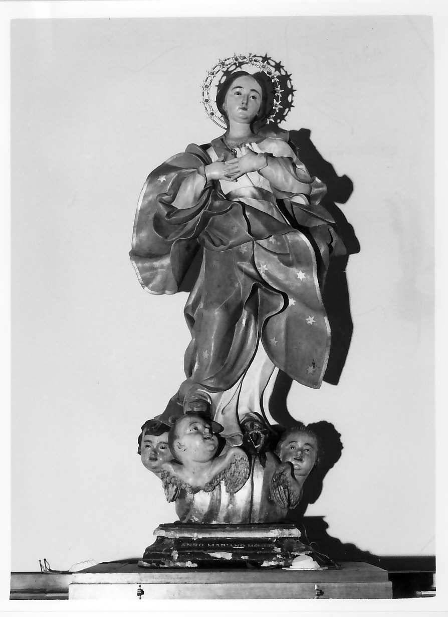 Immacolata Concezione (statua, opera isolata) - bottega Italia meridionale (sec. XVIII)